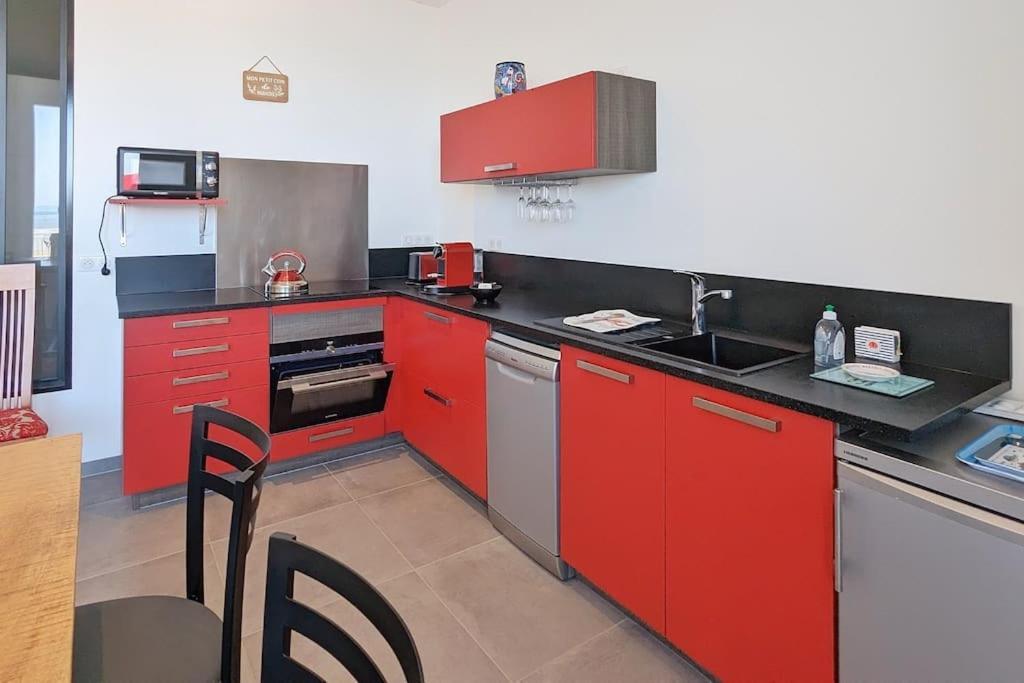 Appartement Pour 3 Personnes Sur La Plage Les Pieds Dans Leau Plonévez-Porzay Εξωτερικό φωτογραφία